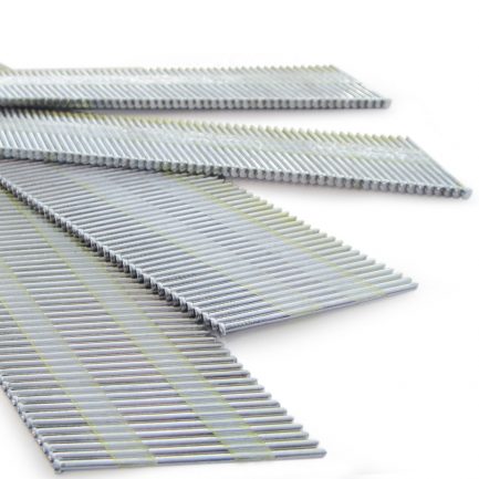 64mm DA25 15g Galvanised Angled Finish Nails (4000)